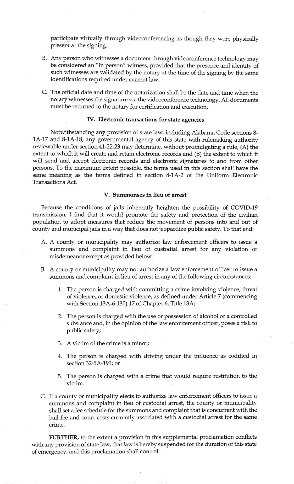4th Supplemental State of Emergency COVID-19 Page 2.jpg
